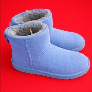 Ugg Classic Mini II Big Sky Blue, Size 7. Hard To Find